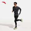 Anta Men's Brushed Fleece Long-Sleeve Training T-Shirt