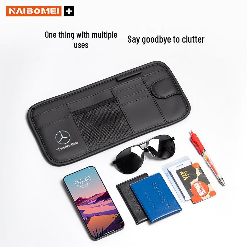 Mercedes-Benz Glasses Clip & Sun Visor Storage for E, C, A, S-Class & GLA/GLB/GLC