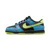 Kids' Dunk Low SE Black Baltic Blue Volt DV1695-900