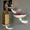 Mushroom Hanging Shelf Amanita Mushroom Shape Wall Floating Shelf