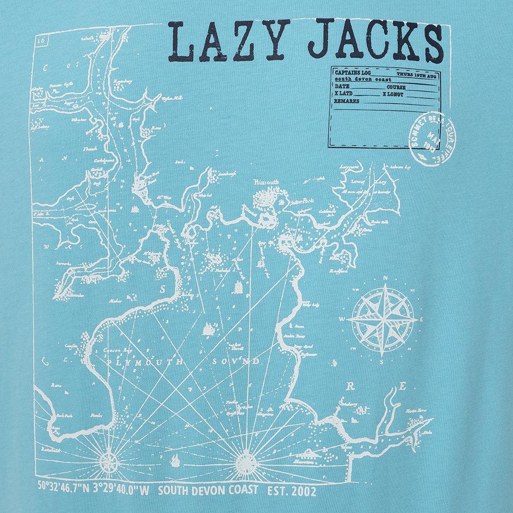 Lazy Jacks Mens Printed Cotton T-Shirt