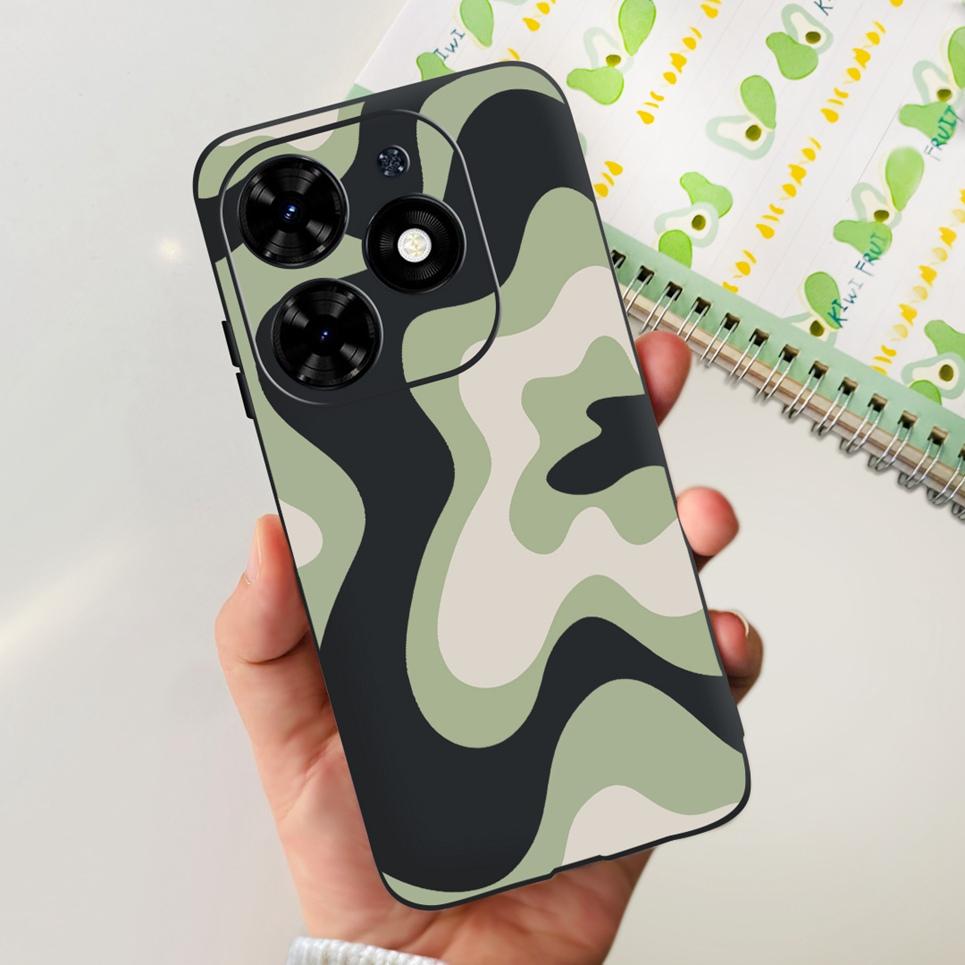Coque Funda For Infinix Hot 40i Hot40i 2023 New Fashion Back Cover Colorful Painting Print Phone Cases On Hot 40 I Soft Matte