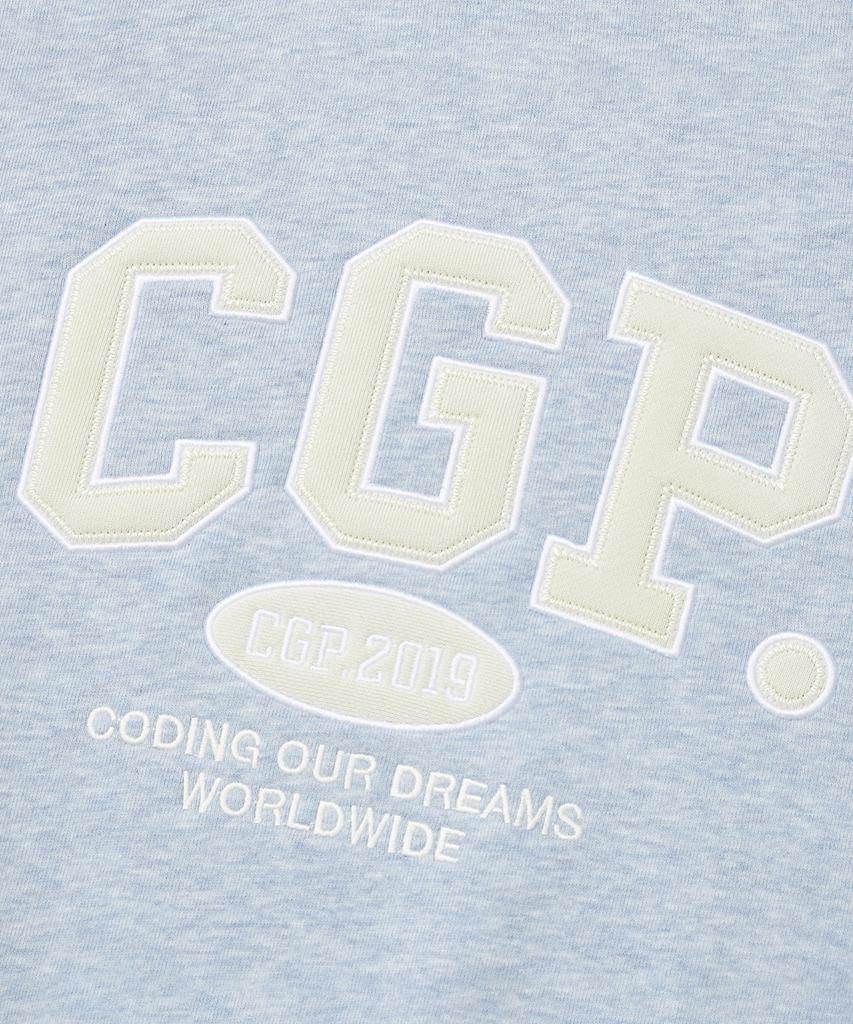Cgp Arch Logo Hoodie_Sky Blue
