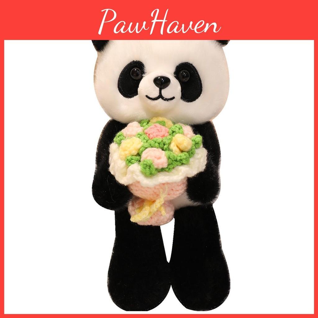 Panda Rabbit Fox Themed Plush Keychain Toy Hamster Flower Soft Pp Gift Cotton