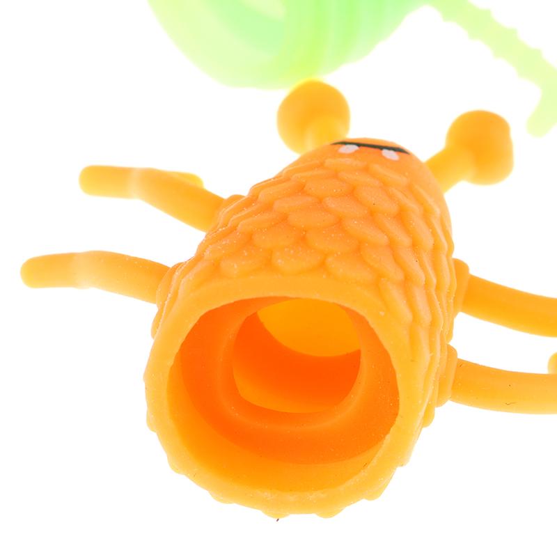 4Pcs/Set Expression Hand Puppet Children Finger Puppet Parent Storytelling Prop