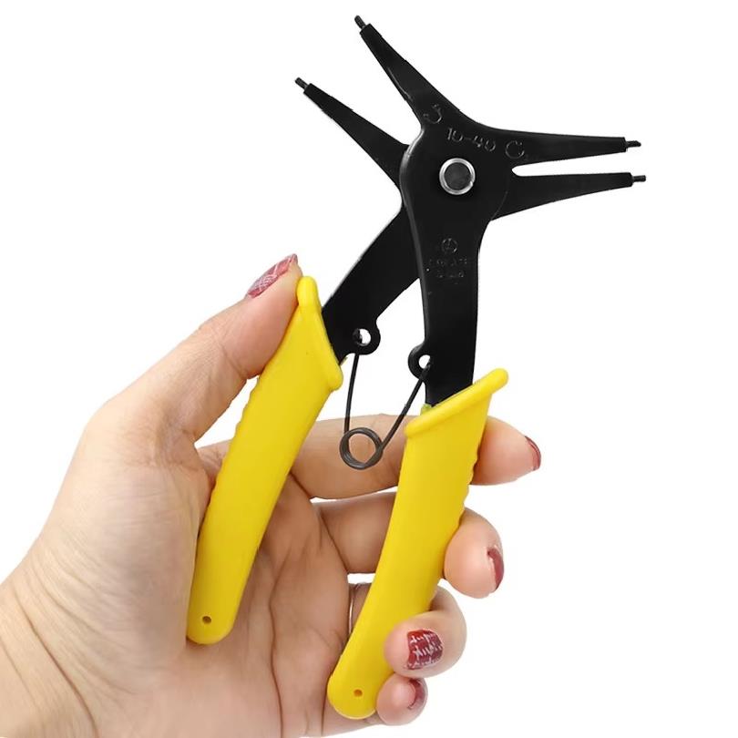 2 in 1 Circlip Pliers Internal and External Retaining Ring Pliers Inner Card Outer Retaining Ring Pliers Car Repair Tool Thread Lock3