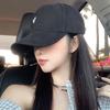 Simple Embroidery Baseball Cap For Women Men Solid Color Snapback Hip Hop Peaked Hat Casual Outdoor Visors Sunshade Hats Bonnet