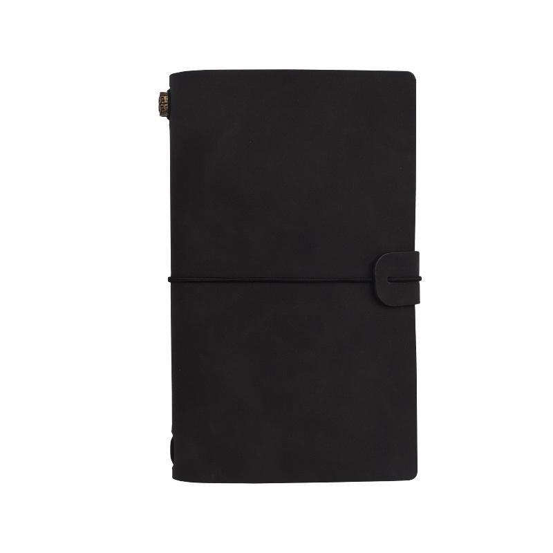 Diário de Viagem Vintage de Folhas Soltas - Capa Mole, Caderno Diário com Encadernação por Carimbo