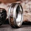 Fashionable Minimalist Double Groove Textured Ring Multiple Styles Available Elegant Band