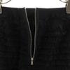 Drawer made in Japan Midi length Fringe Trapezoid skirt 36 black Women Used