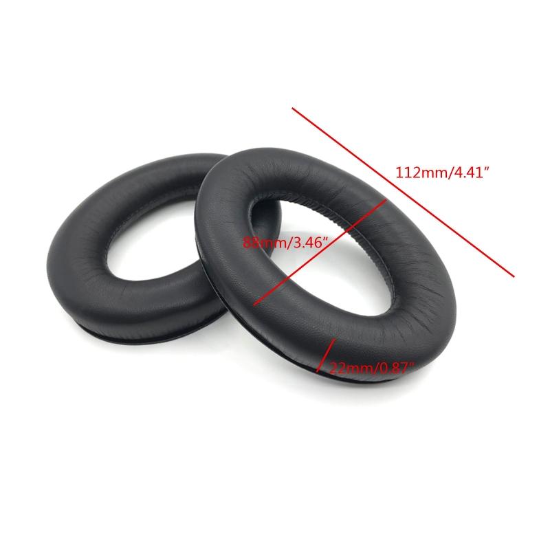 1 Pair Earpads Replacement Sheepskin Leather Earpads Ear Cushion for HD598 HD599 HD569 HD559 HD555 and More