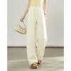 TERRE BLEUE Women's Casual Wide-Leg Track Pants
