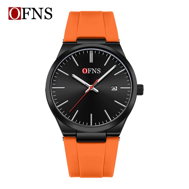 Oufanni TEMU Unisex Waterproof Quartz Watch with Date Display