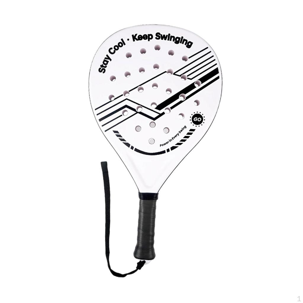 Racchetta da Padel con Nucleo in EPE e Grip Antiscivolo, Leggera, Ideale per Allenamento e Sport. Disponibile anche