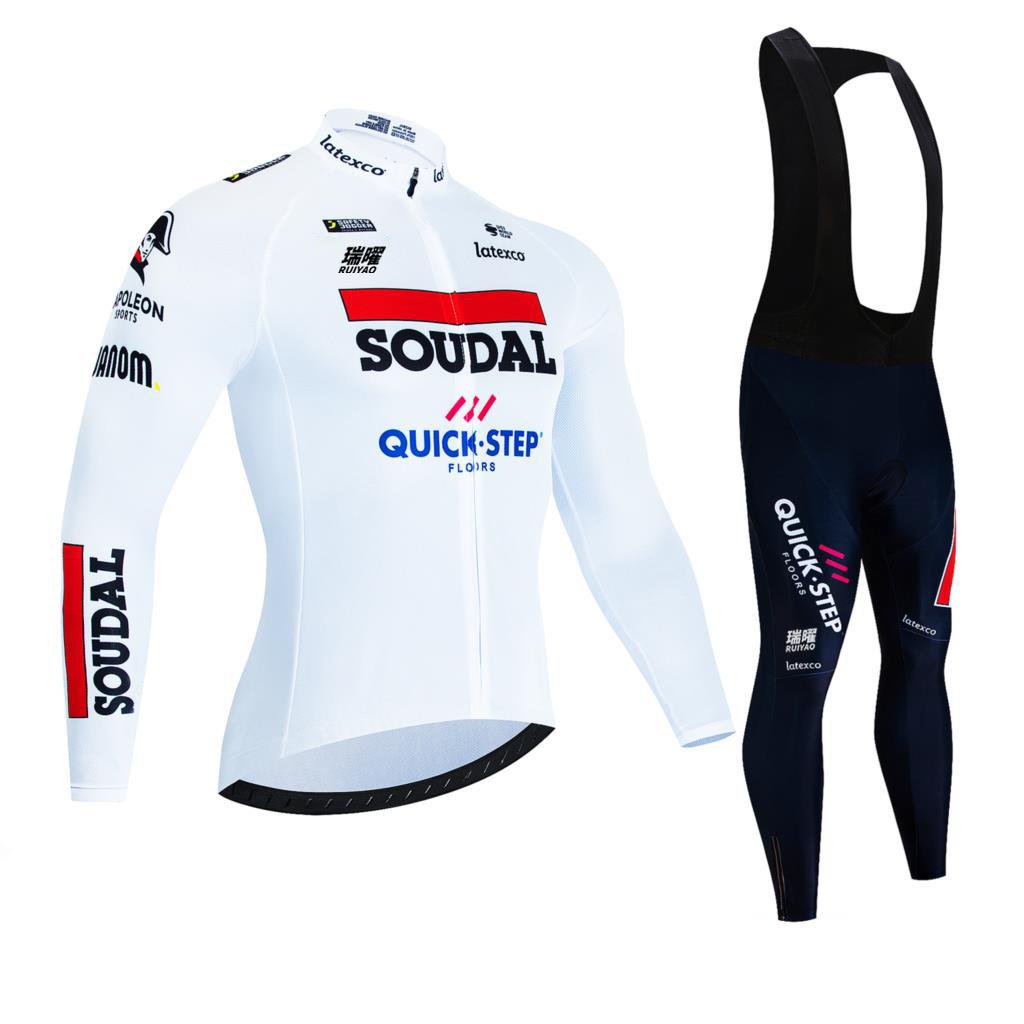 Men's Cycling Clothes Men's Quick-drying Fleece Cycling Clothes Bicycle New 2026 autumn breathable cycling suit