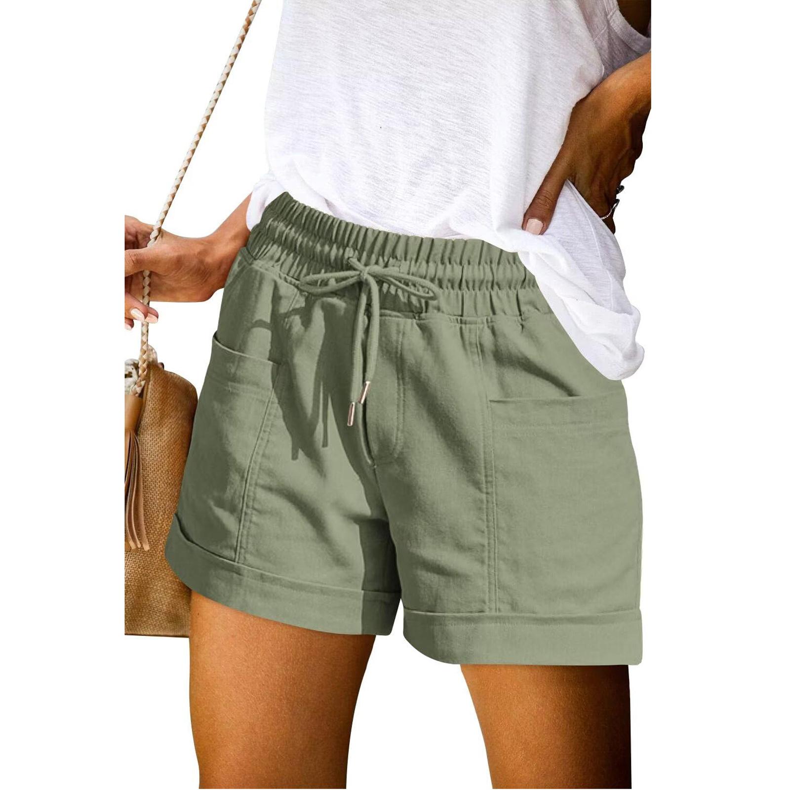 Женские Повседневные и Модные Цветные Свободные Брюки M