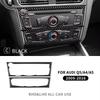 Carbon Fiber Console CD Panel Interior Trim Sticker