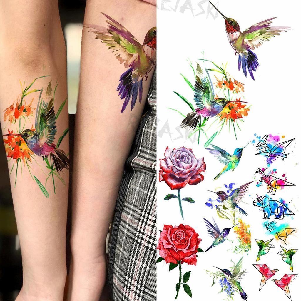 Tatuaggi Temporanei Animali Glitter Per Bambini - 12 Fogli, Per Feste E Giochi - Foto 4