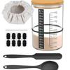 High Transparency Borosilicate Glass Dough Fermentation Jar