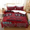 3D Print Pierce the Veil Bedding Set Single Twin Full Queen King Size Bed Set Adult Kid Bedroom Duvetcover Sets