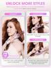 Sheglam Steam Straightening Brush: Achieve Smooth, Straight Hair In 8 Minutes, Nourish and Reduce Frizz