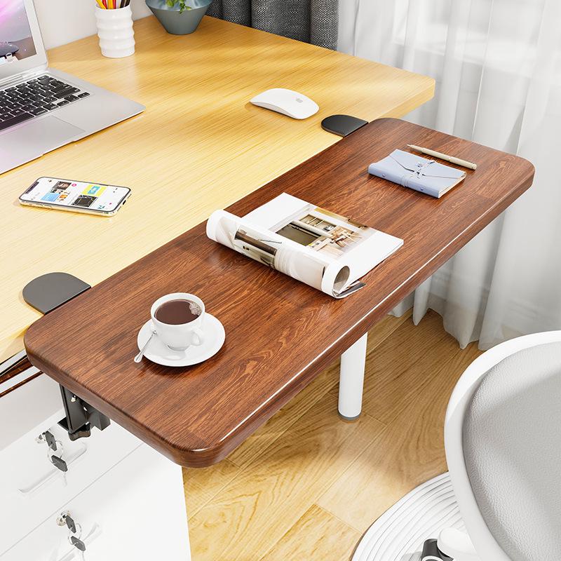 Składana Podpórka pod Nadgarstki do Klawiatury Biurkowej: Wydłużony wspornik krawędzi stołu do stanowiska pracy w akademiku