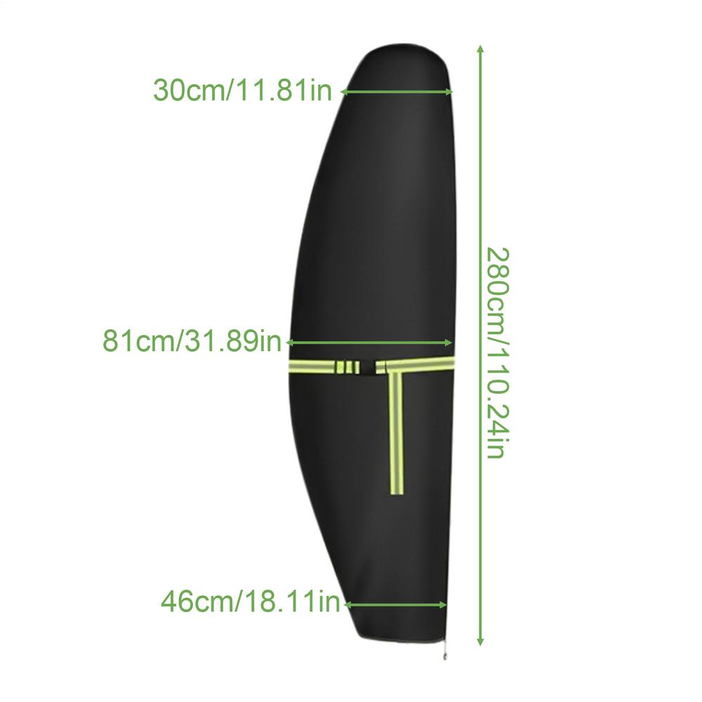 Patio Umbrella Covers Protective Cover For Outdoor Umbrellas UV-Resistant Multifunctional Stable Outdoor Protection For Parasol