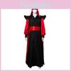 Luxurious Jafar Cosplay Robe Cloak Cape Hat Wizard Outfit For Halloween Events
