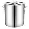 Yuexiang Commercial Thickened Stainless Steel Storage Pot with Lid