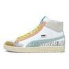 Tênis Unisex Michael Lau x Puma Ralph Sampson 70 Mid Scribble Branco Azul-Glow 375197-01