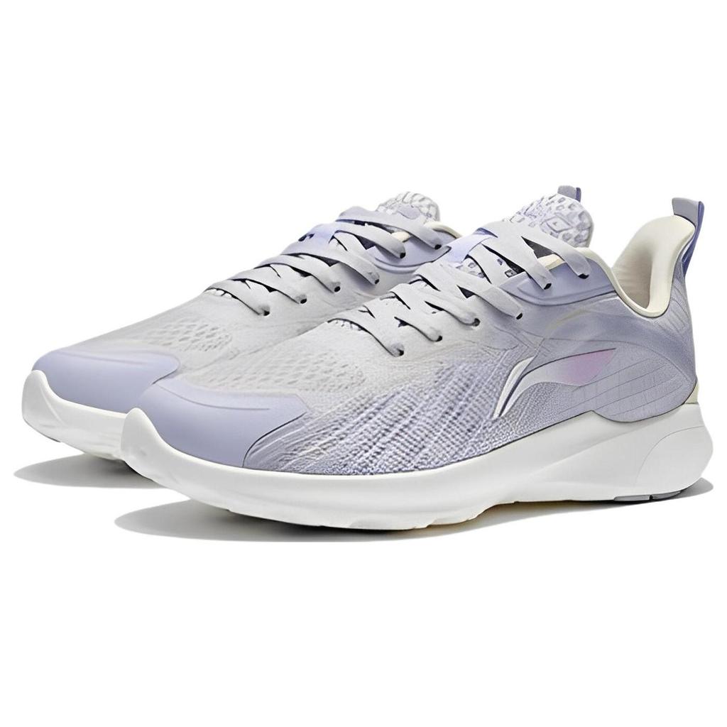 Li Ning Qingyi Slip Resistant, Breathable, Lightweight Low top Running Shoes Women's Blue ARSS020-1