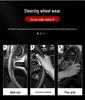 3D Embossed Nubuck Steering Wheel Cover for HiPhi X/Z/Y