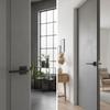Black Libya Interior Door Handle