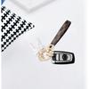 OHKYOOT Leather Wristlet Keychain for Home Car Keys