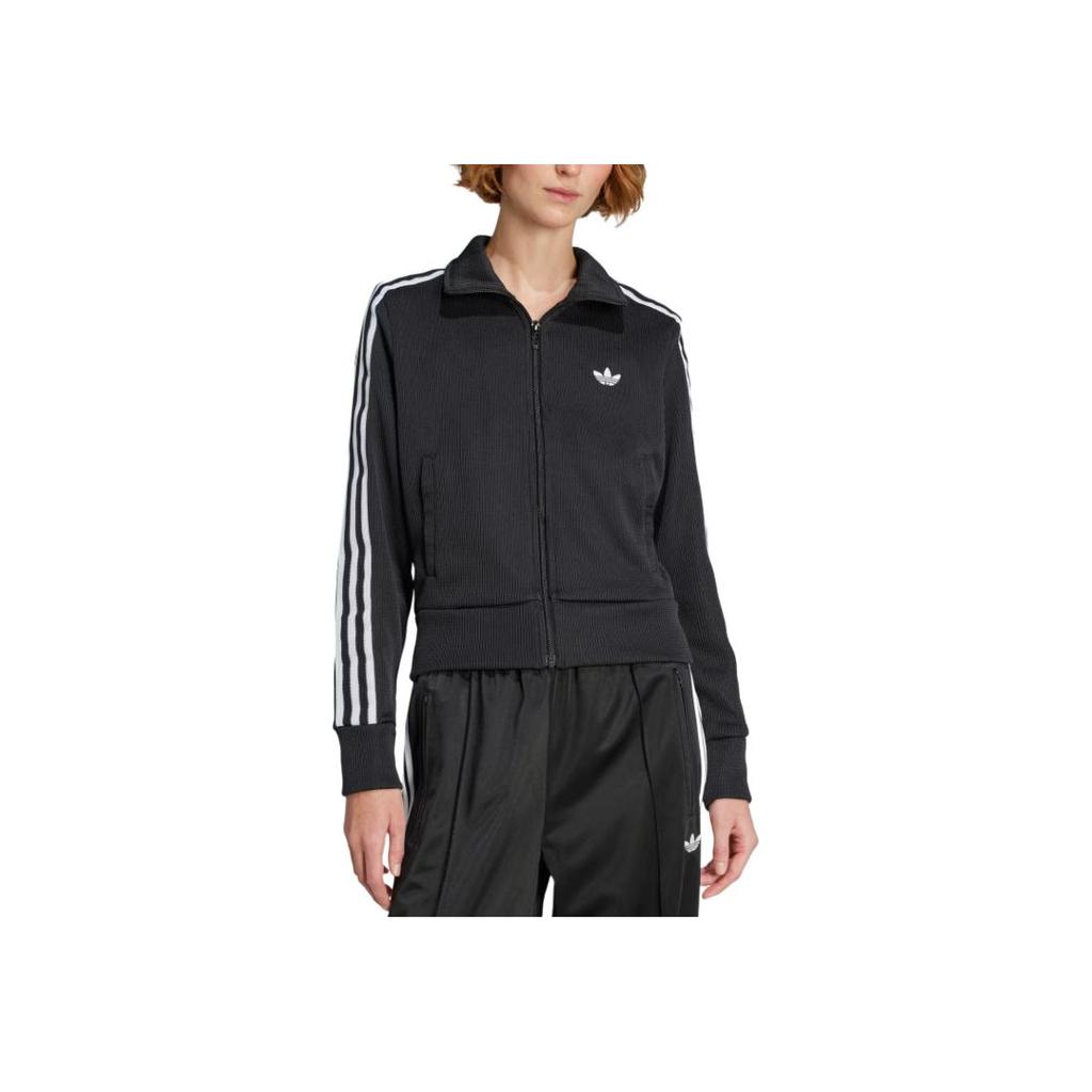 adidas Originals Adicolor Firebird Striped Zip-Up Long Sleeve Jacket Women Jackets JY2613