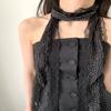 Polka Dot Long Slim Neckerchief Long Slim Spring Summer Scarf Fashion Lace Scarf  Women