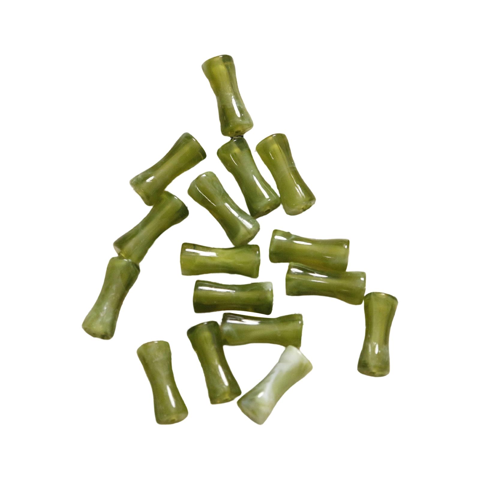 Beads, Black Transparent 13mm Joint Plastic Craft Beads, Natural Black Agate Stone Shape Beads For DIY Necklace Bracelet Earring