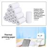 10Rolls 57x25mm Thermal Paper White Children Camera Instant Print Kids Camera Printing Paper Replacement Accessories Parts