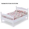 1:12   Doll House Bedroom Bed Model Accessory Room Furniture Toy