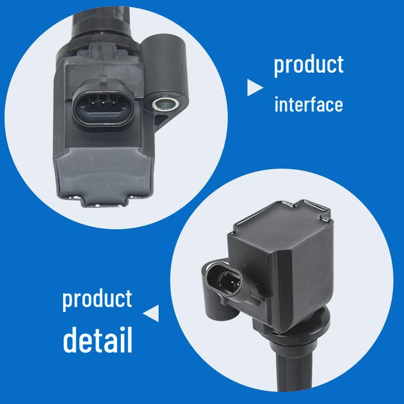 High-Voltage Ignition Coil Pack K00865004 for BAIC Motor: Compatible with BAIC 40, BAIC 40L, BAIC 80