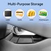 Smabee for Xpeng P7+ 2024-2026 Center Control Lower Storage Box Car Tray Interior Accessories Organizer Tidying TPE Black