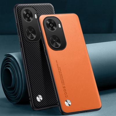 Custodia posteriore di lusso in pelle PU per Huawei Nova 12 SE 12S 12i, custodia protettiva antiurto in silicone morbido TPU opaco per Huawei Nova 12 Pro 12 Ultra Lite