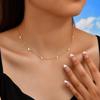Fashion Love Heart Pendant Necklace for Women, Layering Necklaces Stainless Steel Minimalist Jewelry Free Nickel