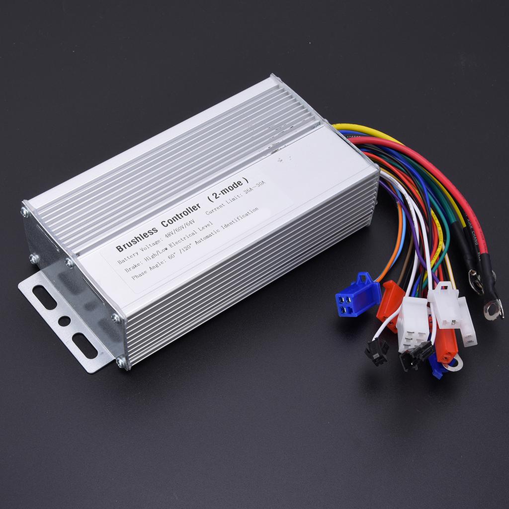 Brushless Motor Controller 48V/60V/64V 1000W-1500W Brushless Speed Control Motor Controller for Electric Scooters