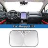 Per Hongqi H5 H6 H9 HS5 E-HS9 HQ9 HS3 HS7 Copertura Parasole per Parabrezza Auto Parasole Finestrino Anteriore Accessori Interni Protezione UV