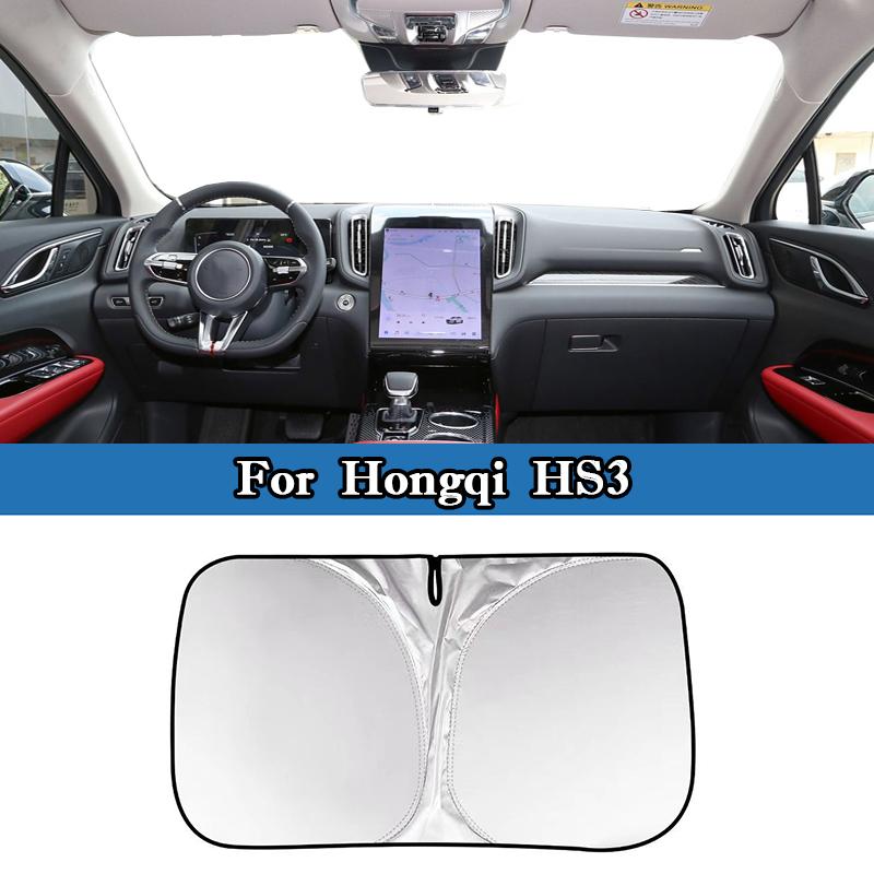 Per Hongqi H5 H6 H9 HS5 E-HS9 HQ9 HS3 HS7 Copertura Parasole per Parabrezza Auto Parasole Finestrino Anteriore Accessori Interni Protezione UV