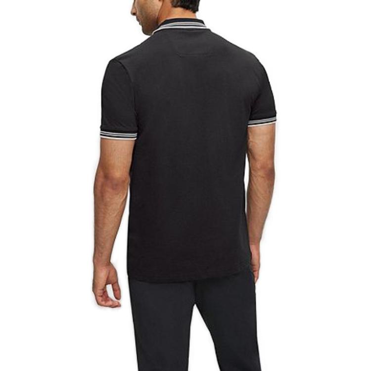 HUGO BOSS SS22 Polo Shirt Men's Black 50469210-001