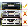 Abschlepphakenabdeckung für Stoßstange Vorne Für BMW 2005-2008 E90 E91 318 320 325 330 Hochwertige Abschleppöse Verkleidung Abdeckung Lackiert