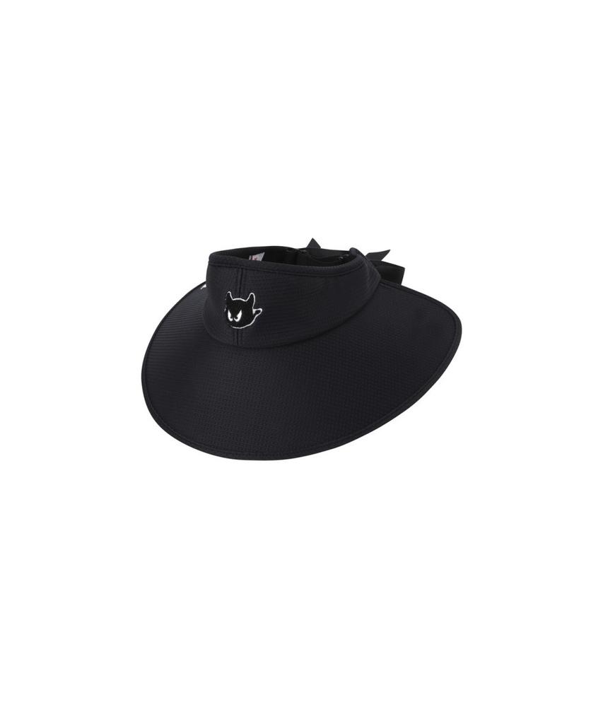 WAAC Women Ribbon Wide Visor Wgrcx26112Bkx