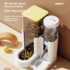 Large Capacity 2In1 Hamster Feeder And Waterer Leakproof Automatic Feeder Water Dispenser Leak Proof Food Small Pet Supplies